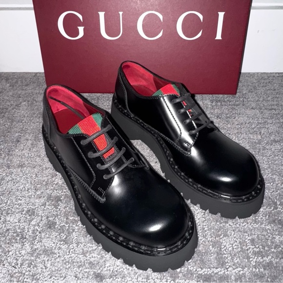 🛑 SOLD 🛑 GUCCI
Thea Lug Sole Shoes 
Women’s EU 39.5 - Picture 2 of 16